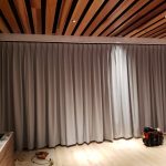 Commercial Project | Restauraunt | Pinch Pleat Curtains | Brown Design Inc.